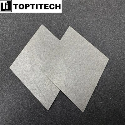 0.45 mm Grubość porowatego tytanu PTL w elektrolizie PEM